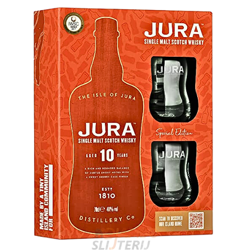 Jura 10 Years Giftpack 700ml