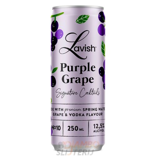 Lavish Purple Grape Signature Cocktail 250ml