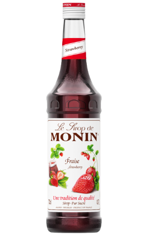 Monin Strawberry Siroop 700ml