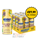 Absolut Passionfruit Martini 12x250ml