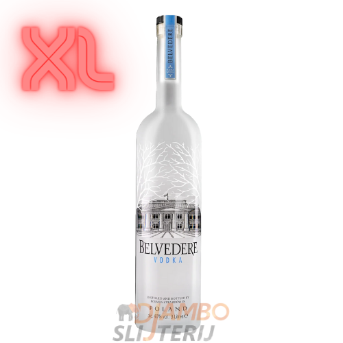 Belvedere Vodka XL 3L  !ALLEEN AFHALEN IN DE WINKEL!