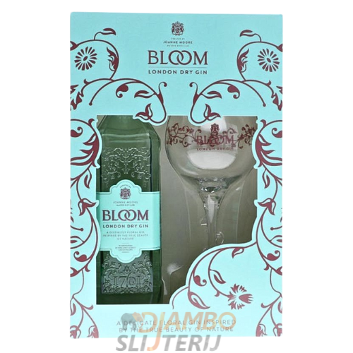 BLOOM London Dry Gin Giftpack 700ml