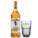 Captain Morgan Original Spiced Gold 1L met gratis glas