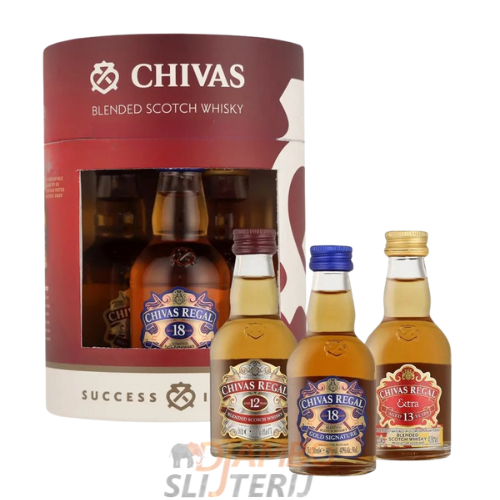 Chivas Regal Miniature Giftset 3x5cl