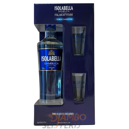 Isolabella Sambuca Giftpack 700ml