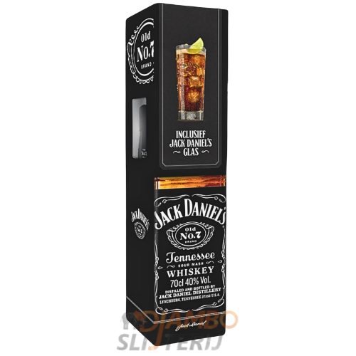 Jack Daniel’s Tennessee Whiskey Giftpack - 700ml + Glas