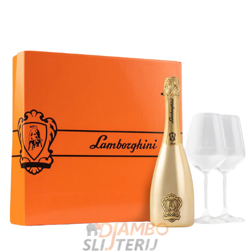 Lamborghini Brut Spumante Gold Giftpack 750ml