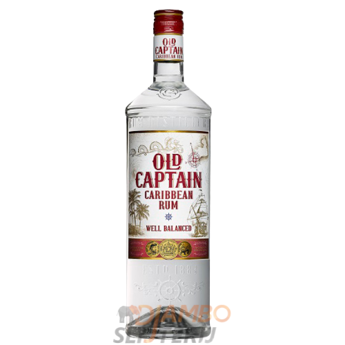 Old Captain White Rum Extra Dry 1L