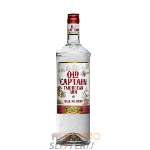 Old Captain White Rum Extra Dry 700 ml
