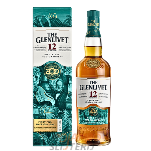 【古酒】THE GLENLIVET 12年 The Glenlivet 12 Year Old First-fill American Oak - 200th Anniversary
