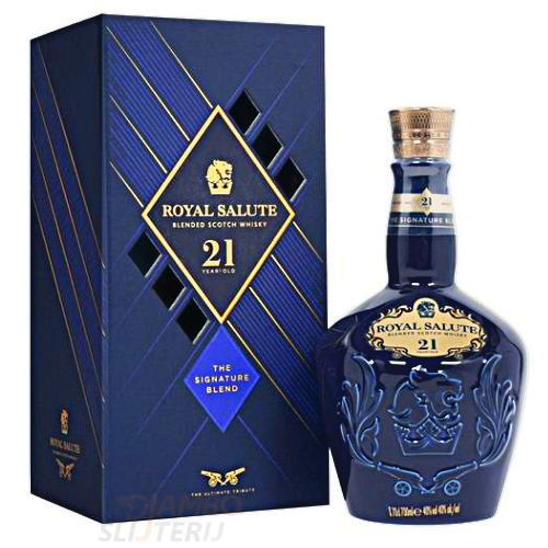 Chivas Regal 21 Years Royal Salute The Signature Blend 700ml