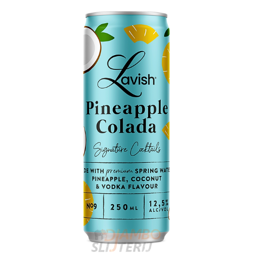 Lavish Pineapple Colada Signature Cocktail 250ml