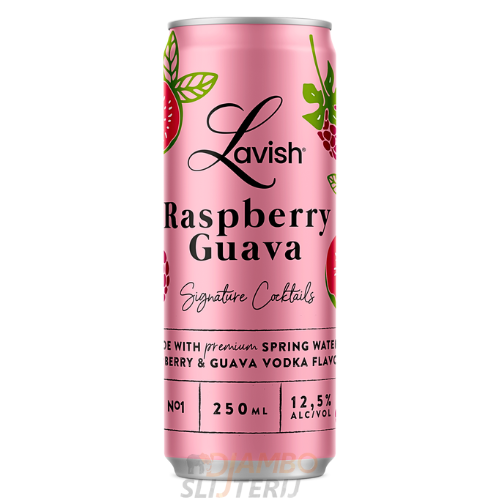 Lavish Raspberry Guava Signature Cocktail 250ml