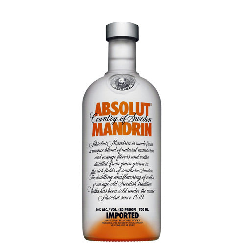 Absolut Mandrin Vodka 70cl Djambo Slijterij