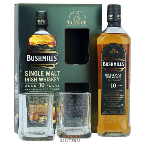 Bushmills 10 Year Old Gift Pack
