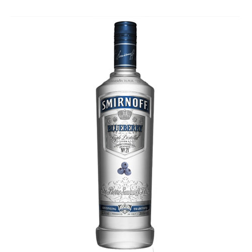 smirnoff blueberry vodka 70cl djambo slijterij